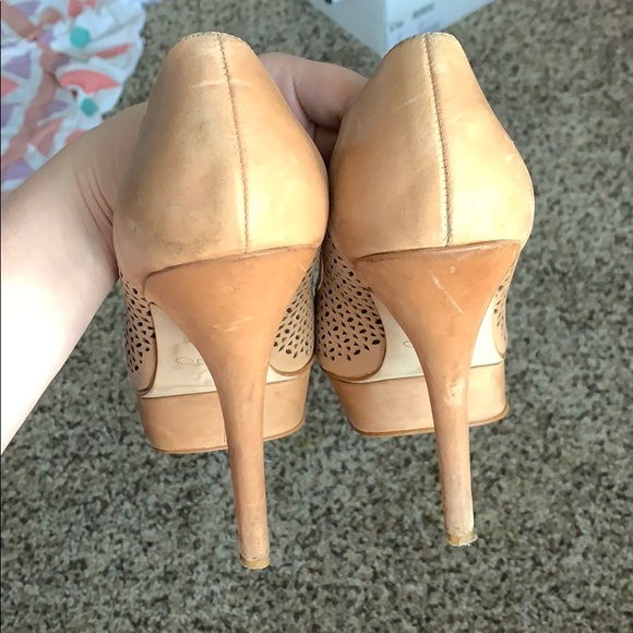 Aldo brown/tan heels - Picture 15 of 16